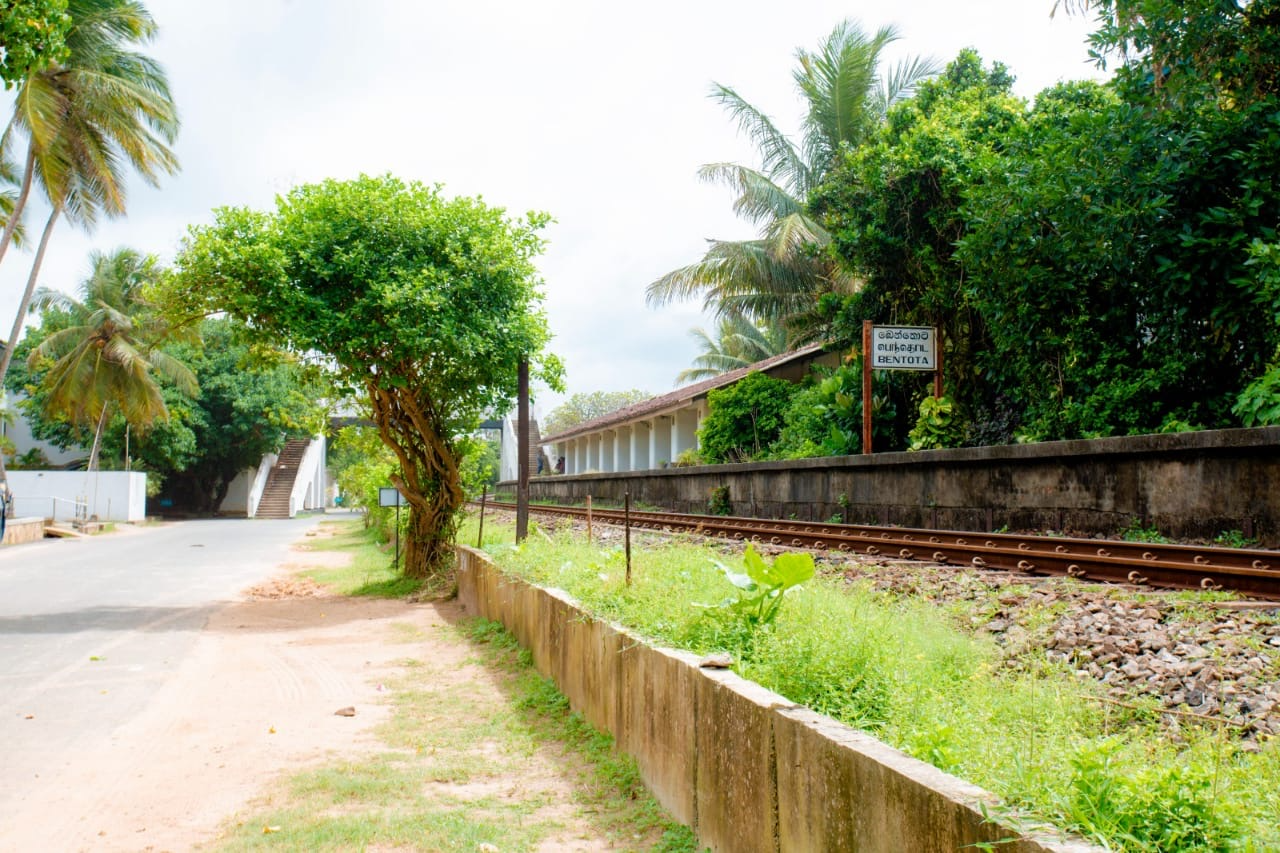 Bentota railway view